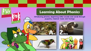 Krazy Krok Productions  Learning Phonics (2021)  Puppetry, Letter Sounds and Word Recognition