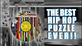 Broken Records Hip Hop Classics Circular Jigsaw Puzzle screenshot 5