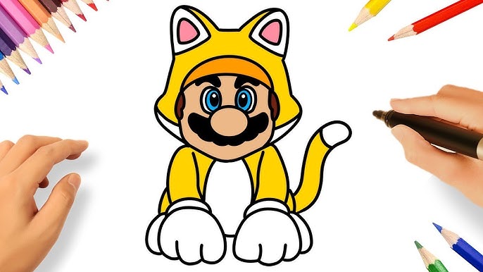 Pixilart - cat mario 2 a parti by MineBloxGamer