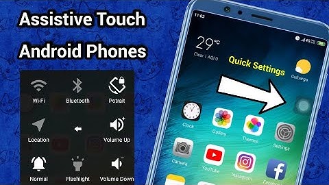 How To Use Assistive Touch In Any Android Phones | Assistive Touch For Android App Tutorial In Hindi