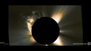 LASCO C2 (2014-04-02 02:36:05 - 2014-04-03 00:48:05 UTC)