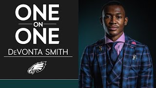 Get to Know First-Round Pick DeVonta Smith | Eagles One-On-One