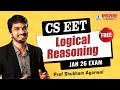Free CSEET Lec 15 | Logical Reasoning | Jan 26 Exam | Prof Shubham Agarwal #cseet