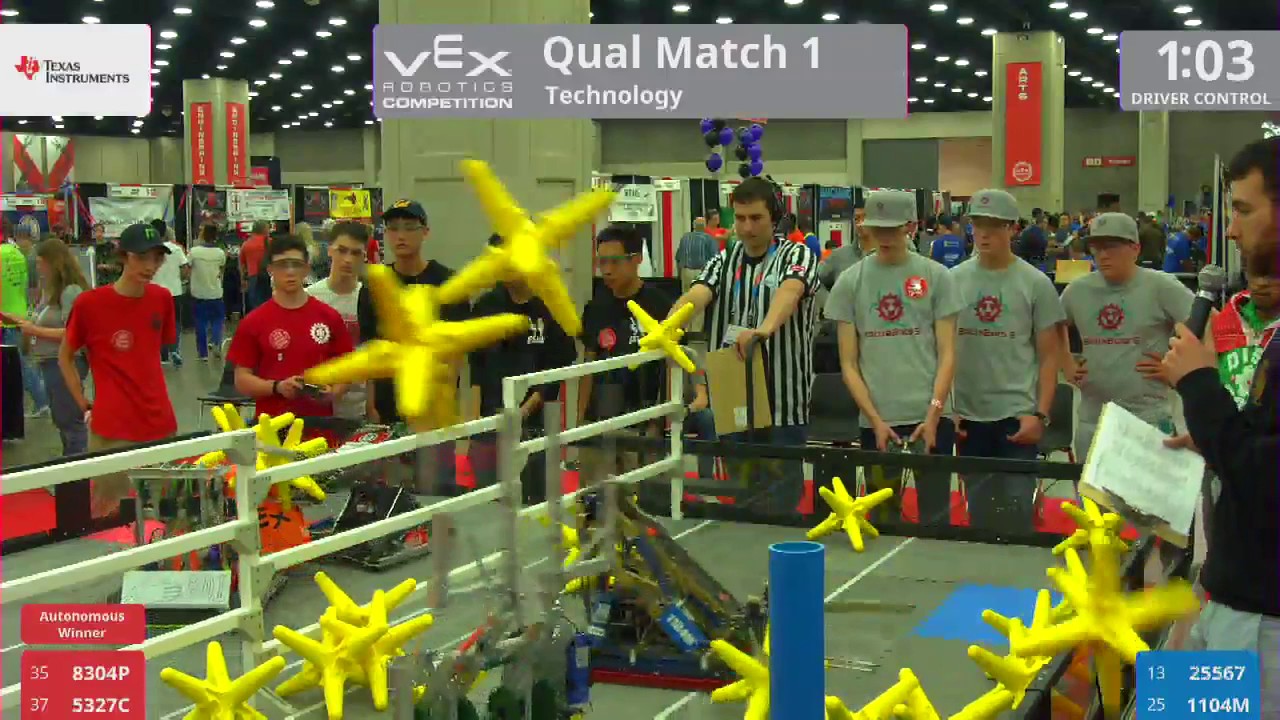 2017 VRC Tech Q1 - 8304P 5327C vs 25567 1104M - 34 to 16