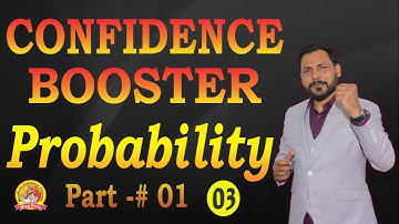Confidence Booster #03 || Probability  part - #1 || Amit Katiyar