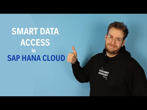 Smart Data Access in SAP HANA Cloud - What is it?