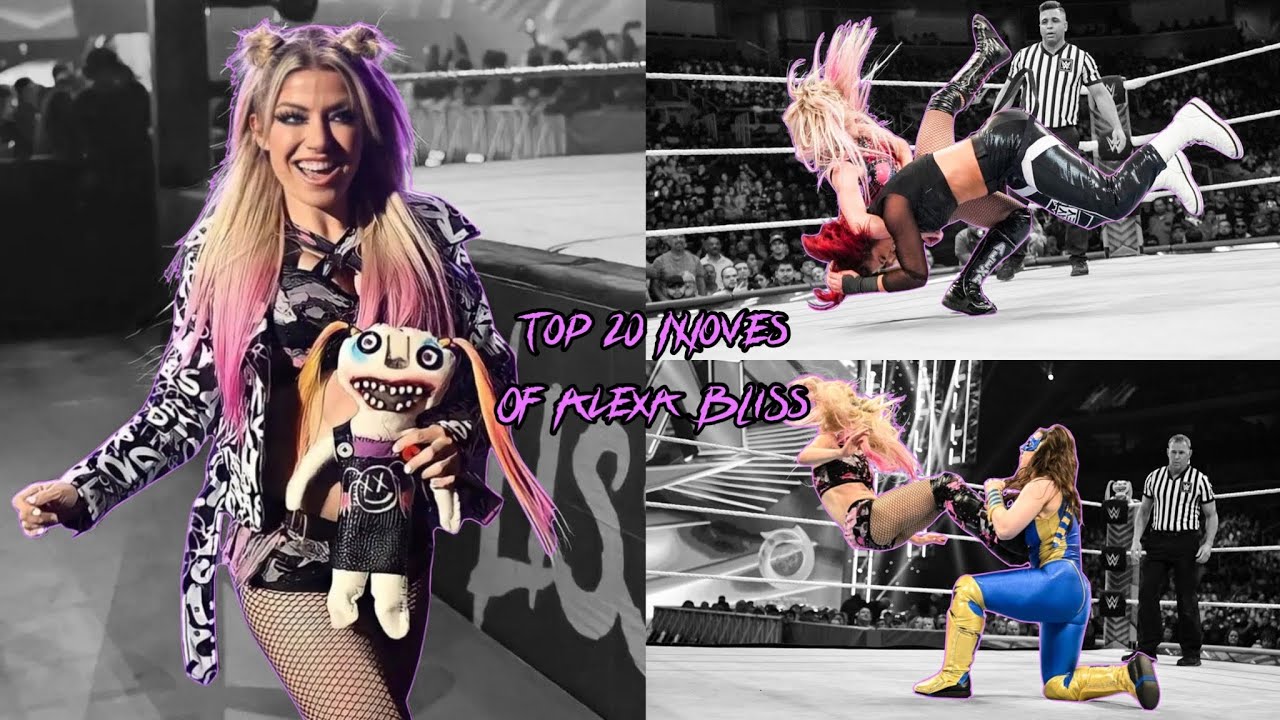 Top 20 Moves Of Alexa Bliss{Liv Spiteful} YouTube