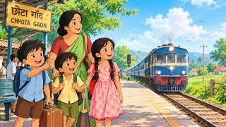 गर्मियों की छुट्टियों में ट्रेन से नानी के घर 🚂❤️ | 90s की बचपन वाली यादें | Hindi kahani 