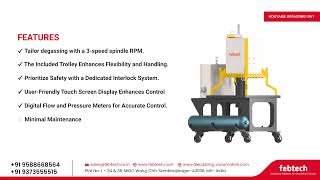 Hoistable Degassing Unit for Die Casting