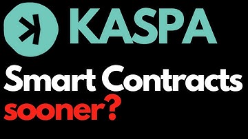 Kaspa Smart Contracts SOONER THAN YOU THINK? #kaspa #kaspacrypto #kas #krc20