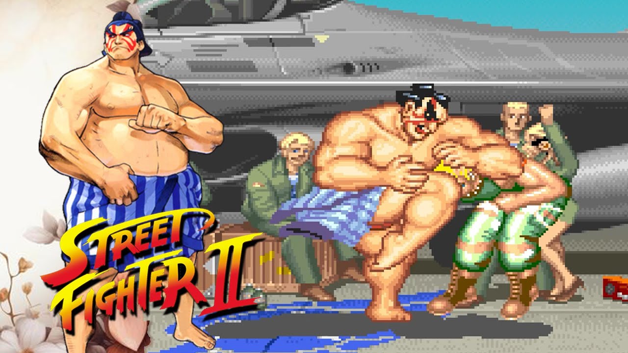 E. Honda Gameplay – Complete SF2 Playthrough!
