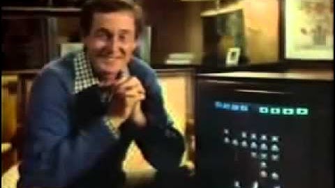 Space Invaders (Atari 2600) - Retro Video Game Commercial / Ad