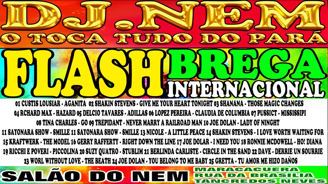 CD DE BREGA DO PASSADO INTERNACIONAL REMIX DJ NEM DE ICOARACI