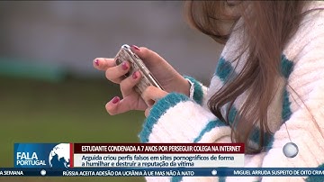 Estudante condenada a 7 anos por perseguir colega na internet