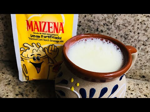 Top 72+ imagen receta atole de maizena con leche clavel