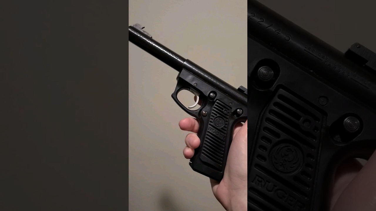 Ruger 22/45 target pistol .22 lr (link in the description)