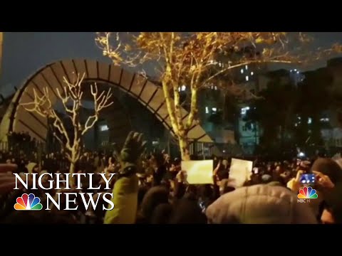 Protests In Iran After It Admits To Shooting Down Passenger Plane | NBC Nightly News