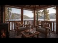 Morning ☕ Slow Snow &amp; Smooth Jazz Music for Deep Work, Study &amp; Focus