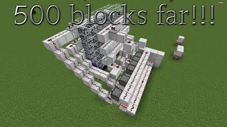 Minecraft multi-range TNT Cannon