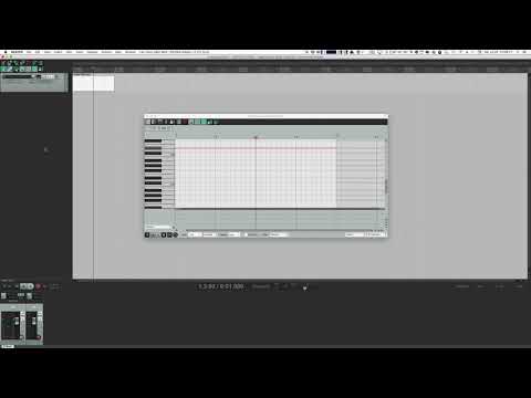 Reaper Tutorial - Editing multiple MIDI items as one