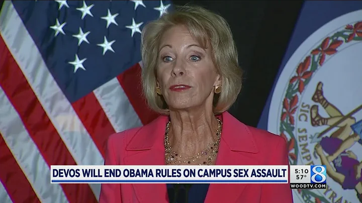 DeVos will end Obama rules on campus sex assault
