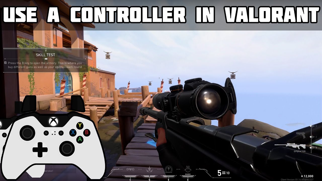 How to Use a Controller to Play Valorant! ReWASD Valorant Tutorial!