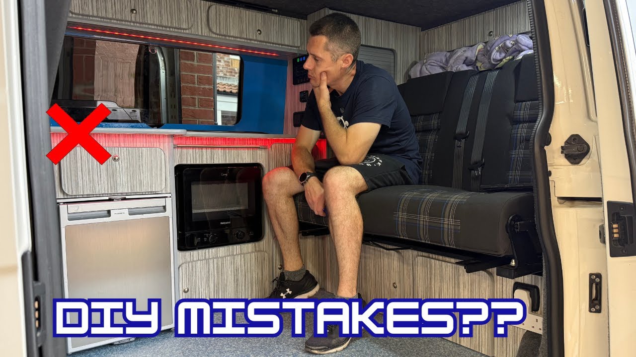 T6 self-build camper mistakes