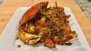 Chilies crabs 👍 easy way to cook at home delicious recipe by Chef  David Hsu 1,442 views 1 year ago 10 minutes, 2 seconds