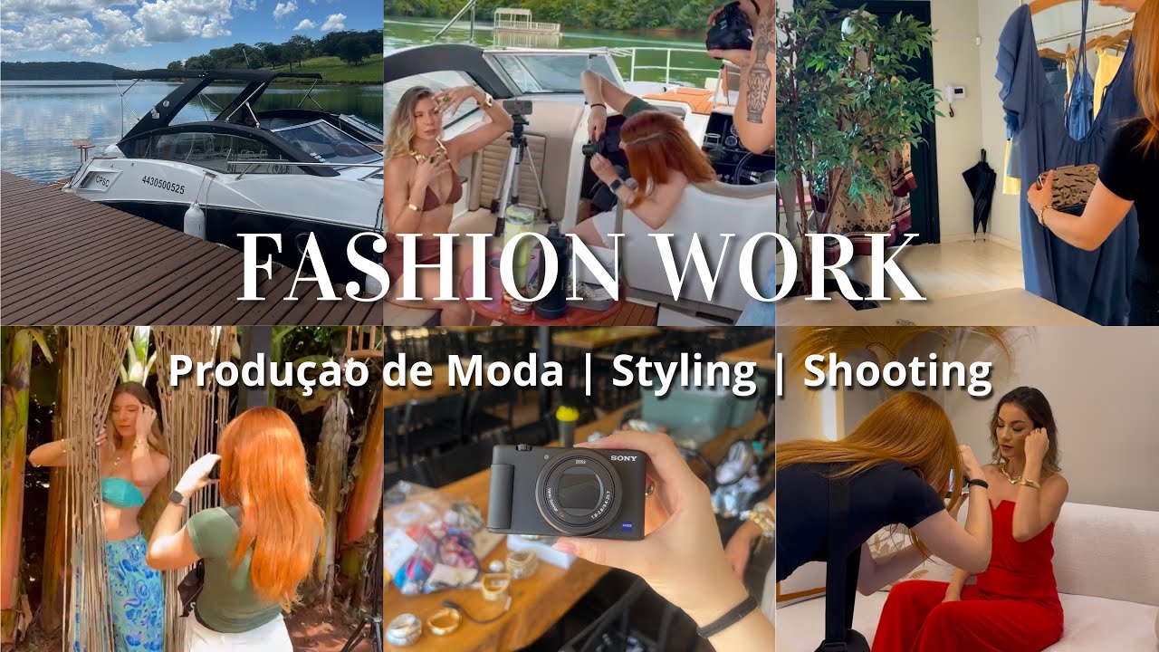 TRABALHO COM MODA - Fashion Image & Styling na prática (parte 2) - YouTube
