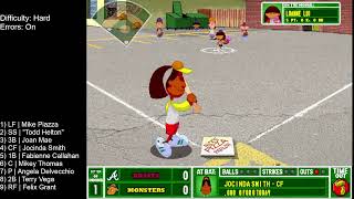 Challenge 10: Slow but good hitters vs Speed | Backyard Baseball 2001