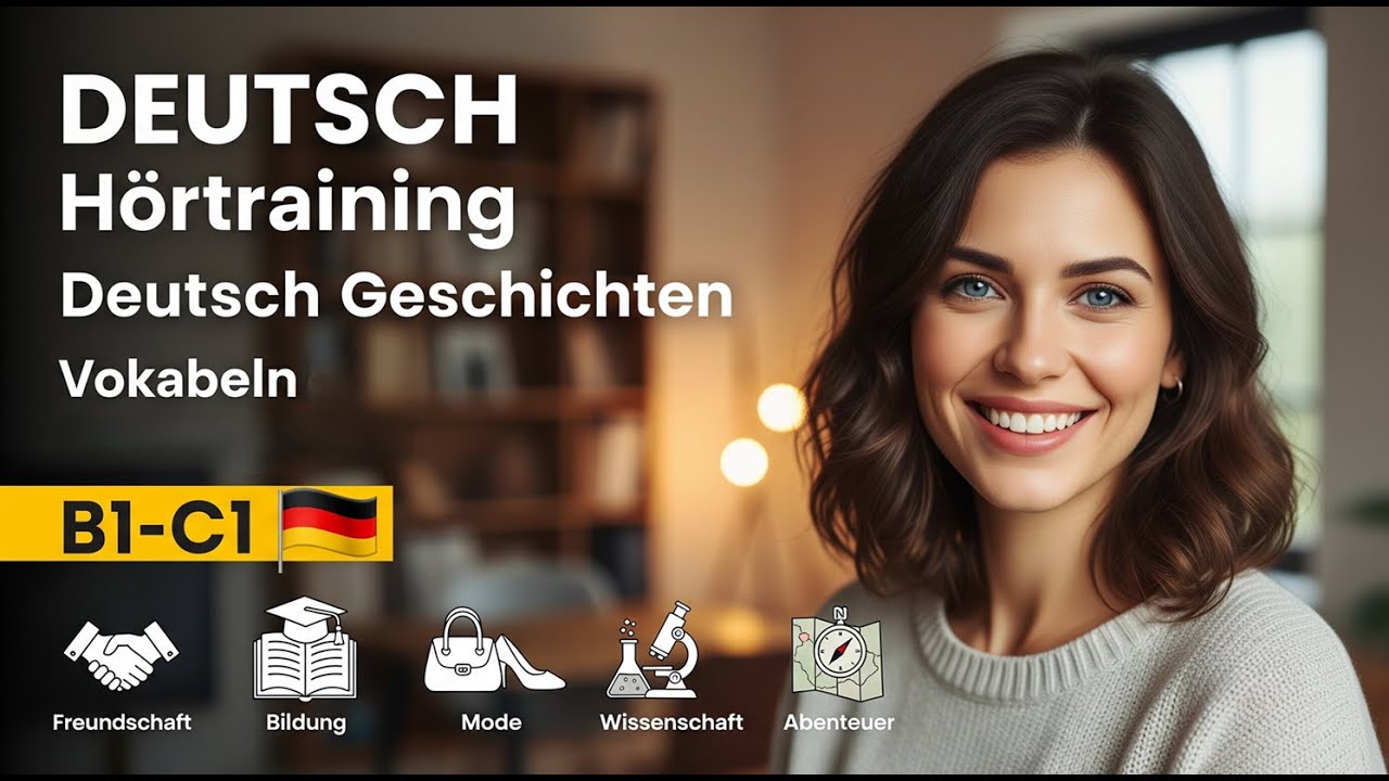 Hörverstehen Üben: 5 Geschichten über Abenteuer, Freundschaft & mehr | Deutsch mit Geschichten