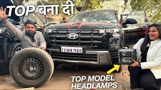 OUR CRETA MODIFIED FULLY BASE TO TOP - ख़तरनाक बना दी 💪🏻 by HER GARAGE 217,880 views 4 months ago 11 minutes, 43 seconds