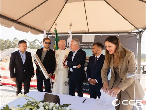 Grupo CCR comemora 17º aniversário com Lançamento da Primeira Pedra da futura Sede