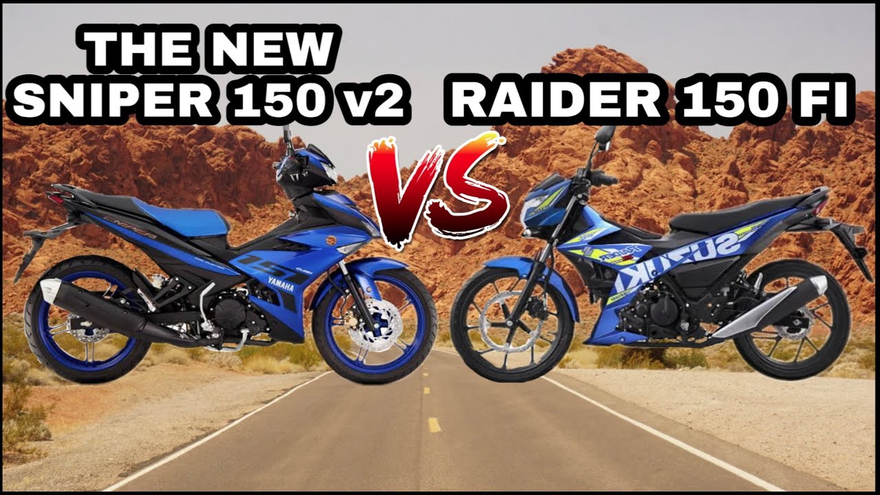 SUZUKI RAIDER 150 FI VS YAMAHA SNIPER 150 TAGALOG COMPARISON YouTube