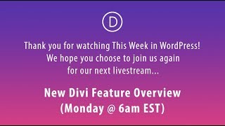 This Week in WordPress (February 3 to 9 2018)