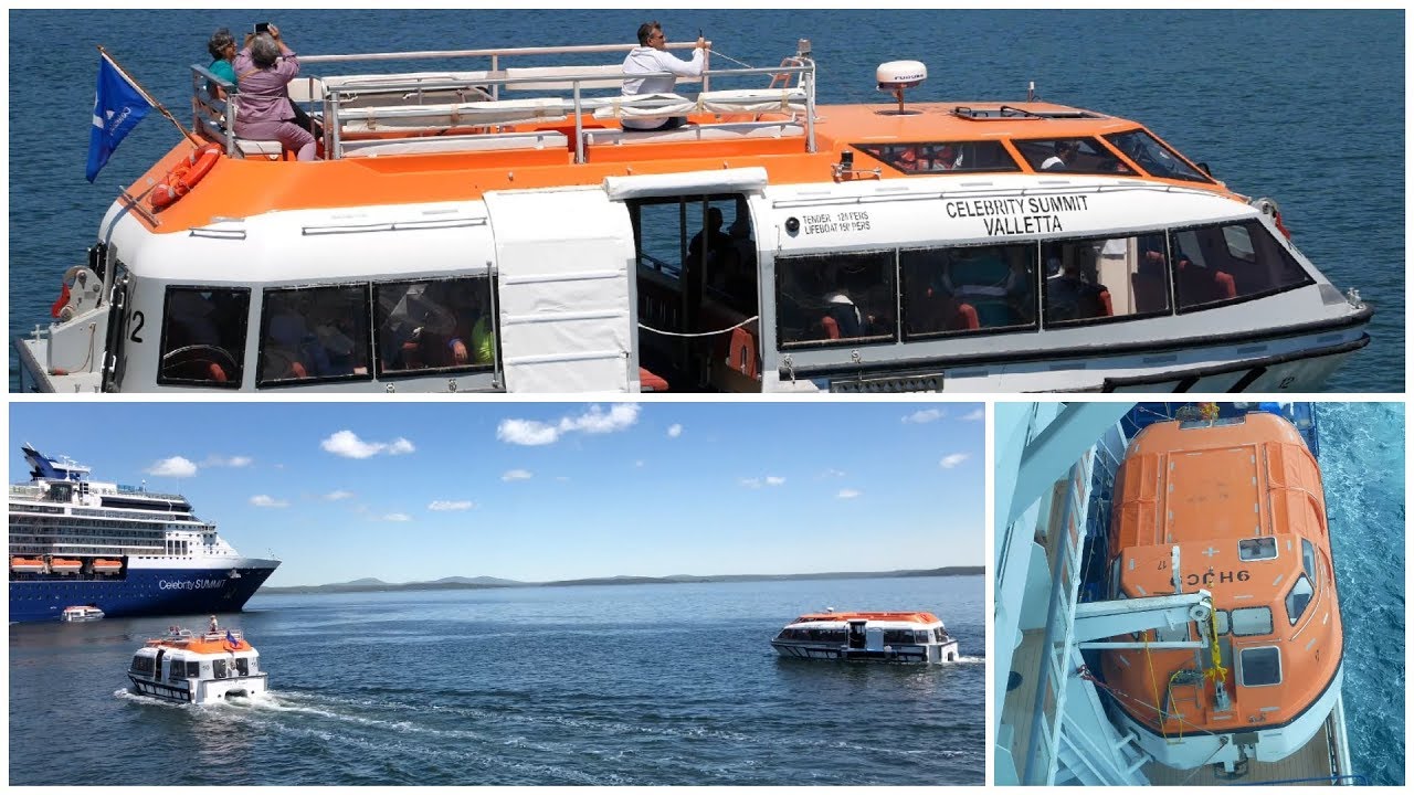 Cruise Ship Lifeboats Of Celebrity Summit 4k Youtube