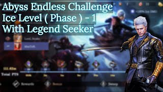 Abyss Endless Challenge Ice Phase 1 with LS | Devil May Cry Peak of Combat DMC POC | The KiLLeR.
