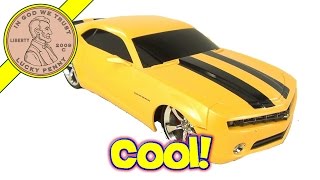 Jada Dub City Radio Remote Control 1/16 Scale Yellow Chevy Camaro Concept Car