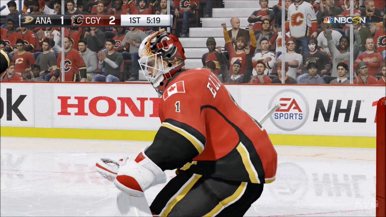 NHL 17 - Anaheim Ducks vs Calgary Flames | Gameplay (HD) [1080p60FPS]