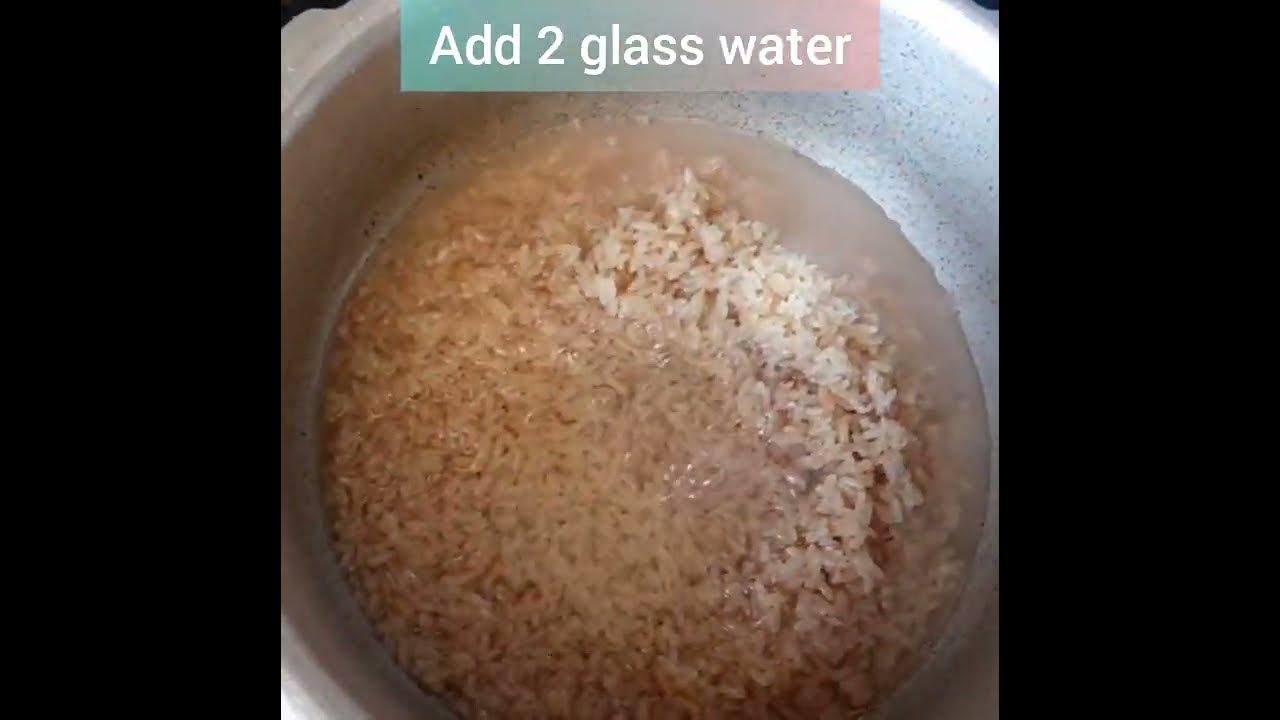 how to cook kerala matta rice in pressure cooker shorts YouTube