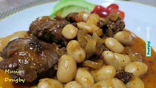 Jamaican Ghetto Oxtail | Turkey neck with beans |Kitchen Kolony | Step by step