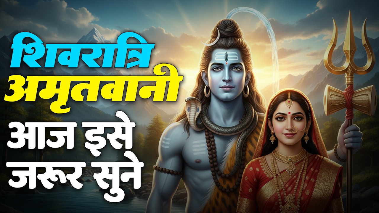 महाशिवरात्रि स्पेशल- शिव विवाह अमृतवाणी - Shivratri Amritwani -  Shivratri Mahima - 2026 #bhajan