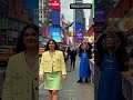 Pastel Queen Shines at Times Square! 💛💚 New York Turns into a Runway of Sunshine