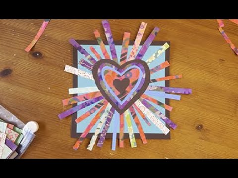 Heart Burst Collage