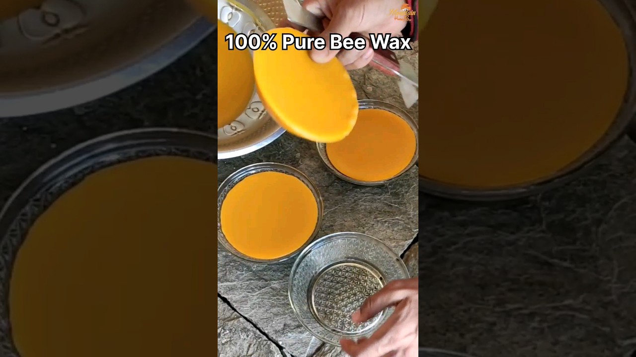 Honey bee wax at home | honey comb se bee wax kaise nikale 