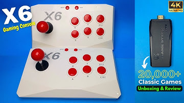X6 Gaming Console Has 20,000+ CLASSIC Games🔥