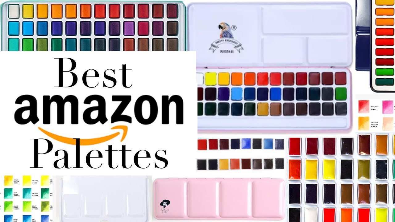 Best Watercolors for Beginners Amazon Haul 2021 YouTube