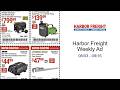 Harbor Freight Weekly Ad 08/03 - 08/16