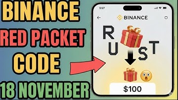 Binance Red Packet Code Today | Red Packet Code In Binance Today | Red Packet Code Binance Today
