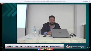CURSO VIRTUAL: LEY 1733 ALIVIO TRIBUTARIO
